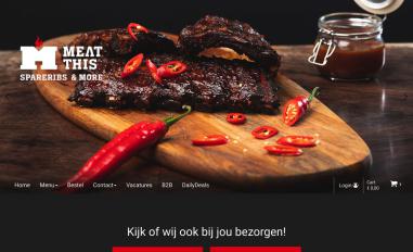 Schermafbeelding van meatthis.nl