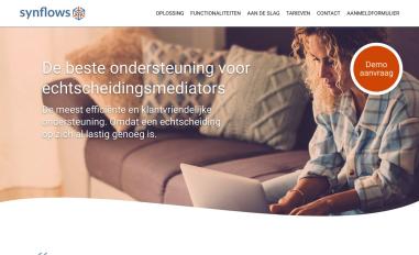Schermafbeelding van mediation-platform.nl