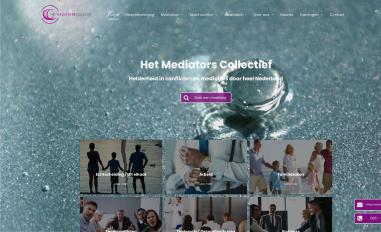 Schermafbeelding van mediatorscollectief.nl