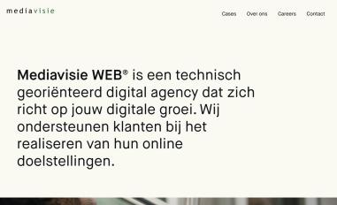 Schermafbeelding van mediavisieweb.nl