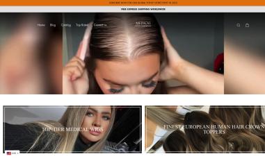 Schermafbeelding van medicalwigsfemperial.com