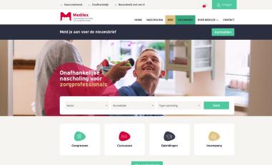 Schermafbeelding van medilex.nl