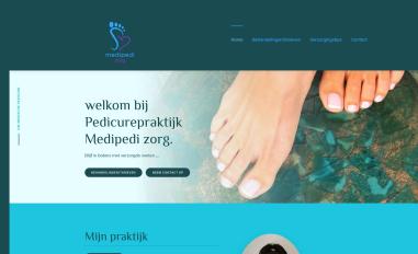 Schermafbeelding van medipedi.nl