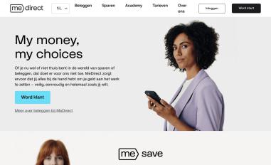 Schermafbeelding van medirect.nl