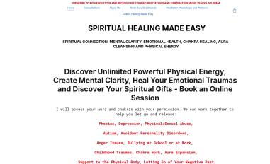 Schermafbeelding van meditationshaman.com