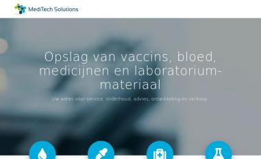 Schermafbeelding van meditech-solutions.nl