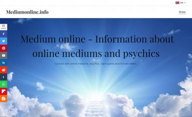 Schermafbeelding van mediumonline.info