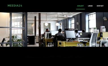 Schermafbeelding van meedia24.ee