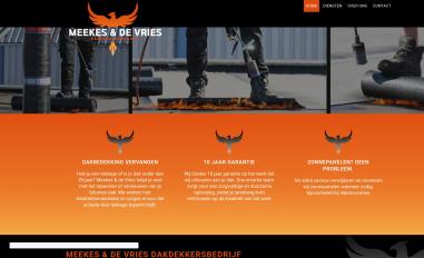 Schermafbeelding van meekesdevries.nl