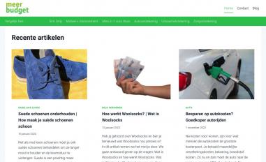 Schermafbeelding van meerbudget.nl