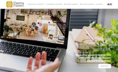 Schermafbeelding van meetingmasters.online