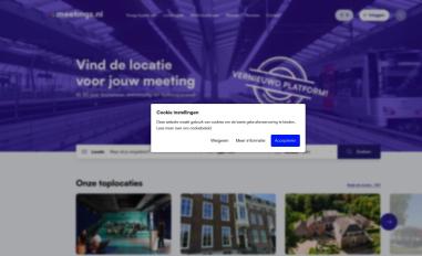 Schermafbeelding van meetings.nl