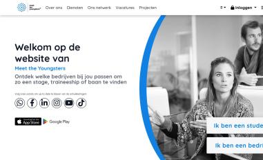 Schermafbeelding van meettheyoungsters.nl
