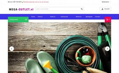 Schermafbeelding van mega-outlet.nl