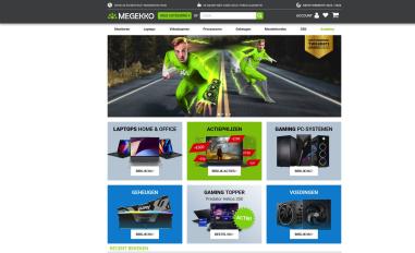 Schermafbeelding van megekko.nl