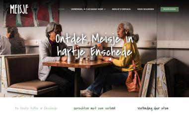 Schermafbeelding van meisjekoffiegeschenk.nl