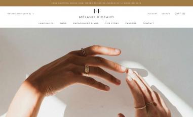 Schermafbeelding van melaniepigeaud.com