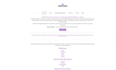 Schermafbeelding van melrosecadeaus.nl