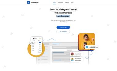 Schermafbeelding van membersgram.com
