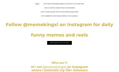 Schermafbeelding van memekingxl.weebly.com