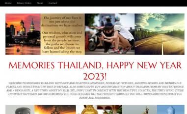 Schermafbeelding van memoriesthailand.com