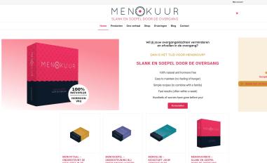 Schermafbeelding van menokuur.com