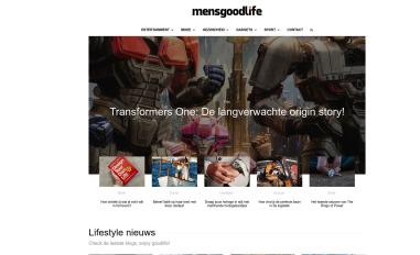 Schermafbeelding van mensgoodlife.nl