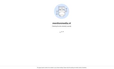 Schermafbeelding van mentionmedia.nl