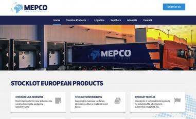 Schermafbeelding van mepco.nl