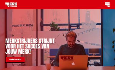 Schermafbeelding van merkstrijders.nl