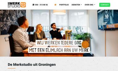 Schermafbeelding van merkstudio.nl