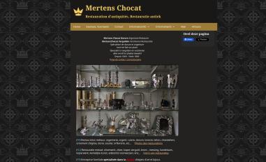 Schermafbeelding van mertenschocat.be