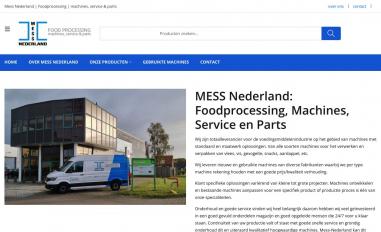 Schermafbeelding van mess-nederland.nl