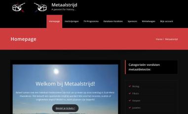 Schermafbeelding van metaalstrijd.be