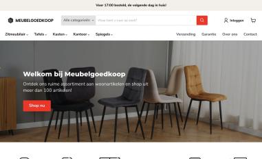 Schermafbeelding van meubelgoedkoop.nl