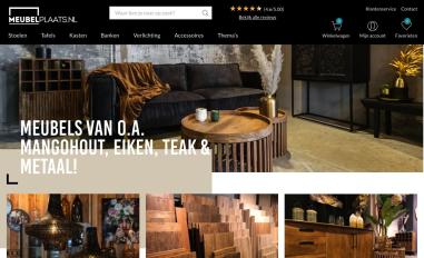 Schermafbeelding van meubelplaats.nl
