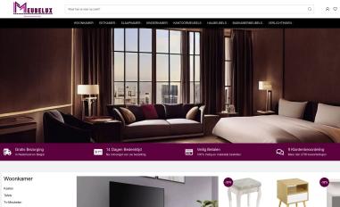 Schermafbeelding van meubelux.nl