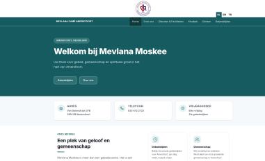 Schermafbeelding van mevlanacami.nl