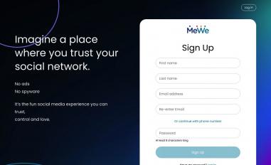 Schermafbeelding van mewe.com