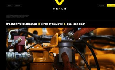 Schermafbeelding van mexor.be