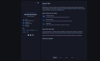 Schermafbeelding van meysamrezazadeh.ir