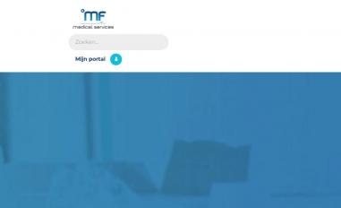 Schermafbeelding van mfmedicalservices.nl