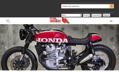 Schermafbeelding van mgparts.nl