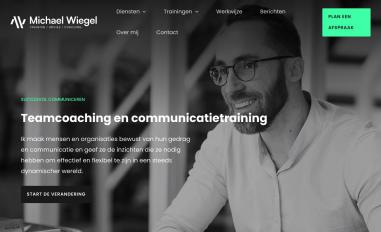Schermafbeelding van michaelwiegel.com