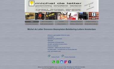Schermafbeelding van micheldeletter.nl
