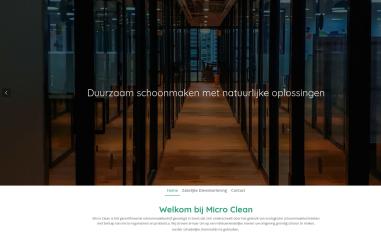 Schermafbeelding van micro-clean.nl