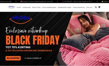 Schermafbeelding van middo.nl