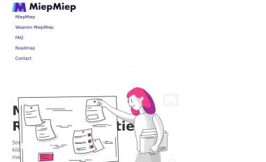 Schermafbeelding van miepmiep.app