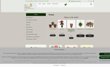 Schermafbeelding van mijn-bloemen-winkel.nl