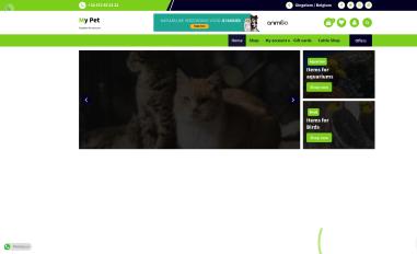 Schermafbeelding van mijn-huisdier.eu